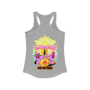 Women's Ideal Racerback Tank OBEY THE TRUTH JOHN 8:32