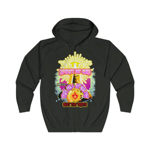 Women's Unisex Full Zip Hoodie OBEY THE TRUTH JOHN 8:32