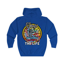 Load image into Gallery viewer, Unisex Hooded Zip Sweatshirt THE LIFE
