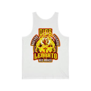 Unisex Jersey Tank LEVANTO MIS MANOS