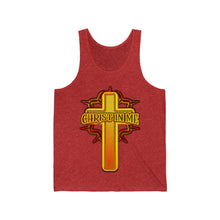 Load image into Gallery viewer, Unisex Jersey Tank CHRIST IN ME
