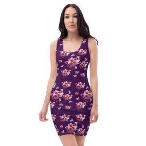 Purple Bloom Dress - Sacred Kandy