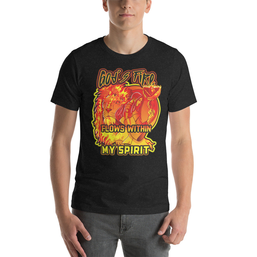 Men's short sleeve t-shirt God's Fire