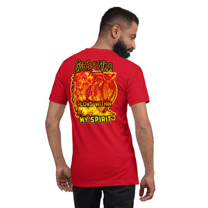 Men's short sleeve t-shirt God's Fire