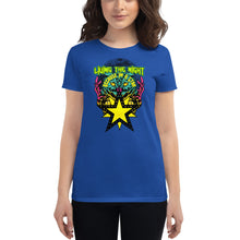 Load image into Gallery viewer, Women&#39;s short sleeve t-shirt Living The Night
