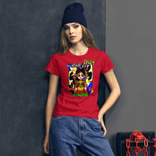 Load image into Gallery viewer, Women&#39;s short sleeve t-shirt Crazy
